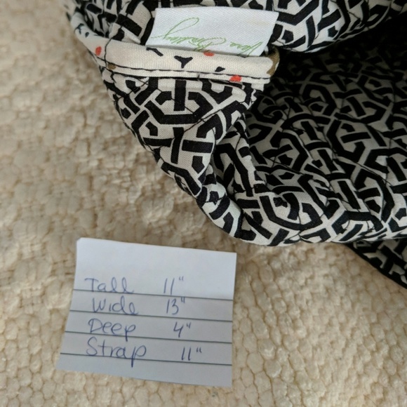 Vera Bradley quilted tote bag floral - Picture 7 of 8